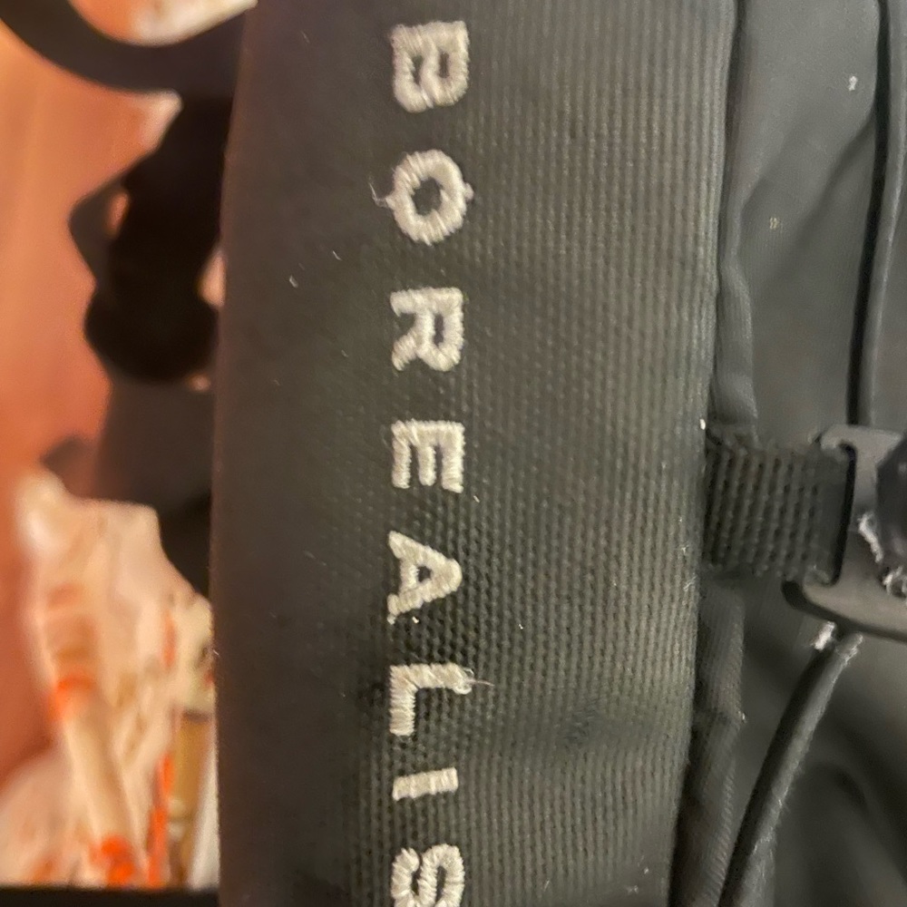 North Face Borealis Black Backpack